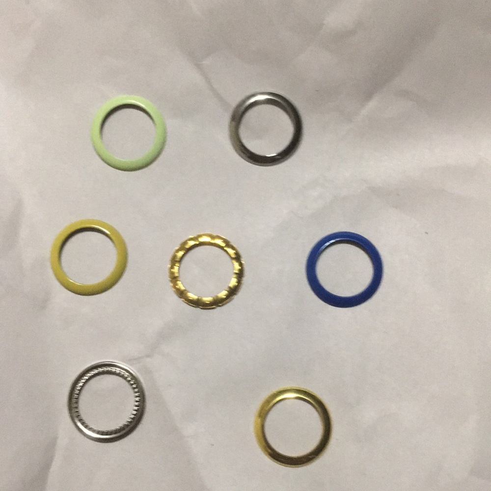 My wish collezione bezels , set of 7